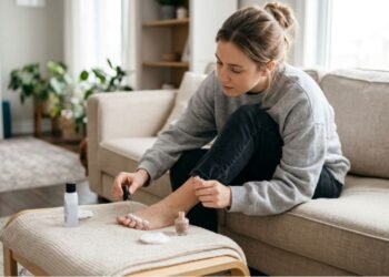 As cores de esmalte que mais favorece os pés das mulheres acima de 50 anos