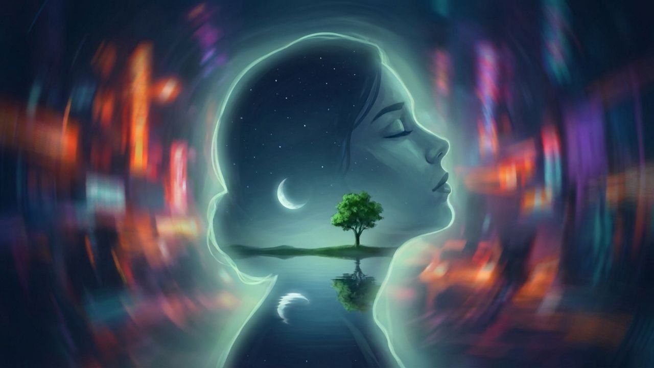 vida pacífica e equilibrada