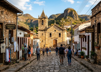 Com 1.440 metros de altitude sobre uma montanha de quartzo, a cidade mais mística de Minas Gerais encanta com lendas e paisagens únicas