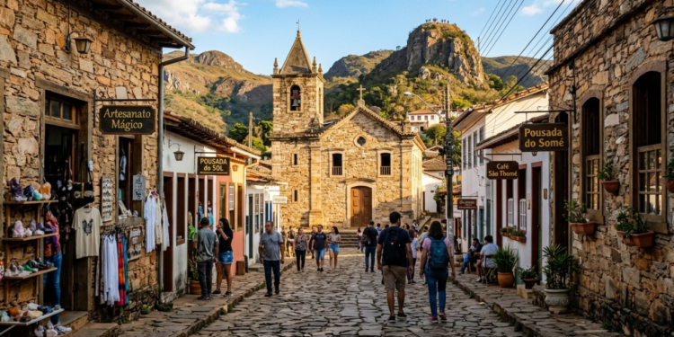Com 1.440 metros de altitude sobre uma montanha de quartzo, a cidade mais mística de Minas Gerais encanta com lendas e paisagens únicas