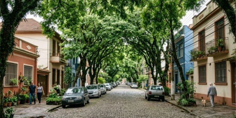 A rua brasileira que foi considerada a mais bonita do mundo forma um túnel verde com 156 árvores