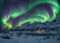Estes são os lugares onde as chances de ver a aurora boreal são maiores durante a viagem ao norte