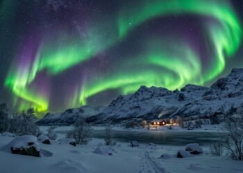 Estes são os lugares onde as chances de ver a aurora boreal são maiores durante a viagem ao norte