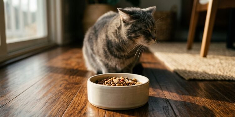 gato sem comer