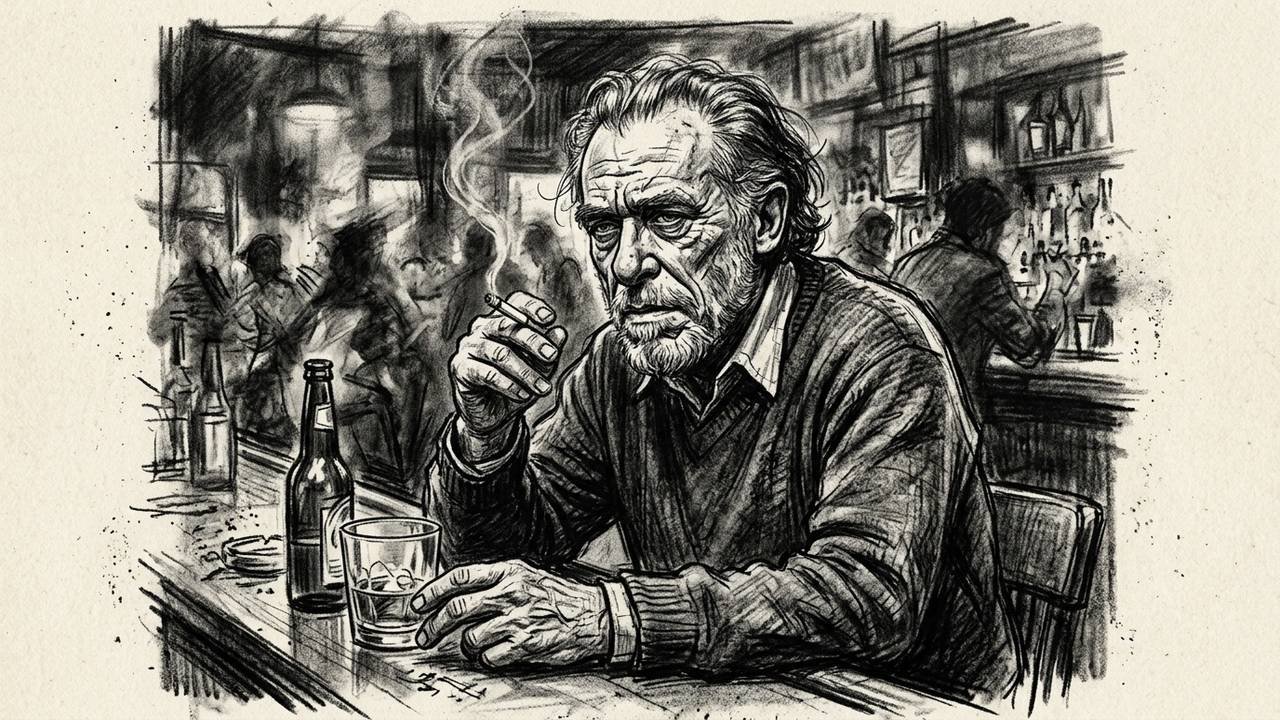 "Algumas pessoas nunca enlouquecem. Que vidas verdadeiramente horríveis elas devem levar": A frase de Charles Bukowski que celebra o lado caótico da mente humana