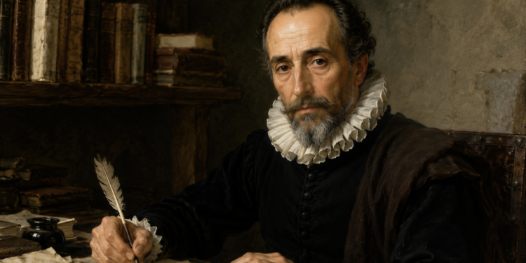 Miguel de Cervantes, escritor: “A liberdade, Sancho, é um dos mais preciosos dons que os céus deram aos homens.”