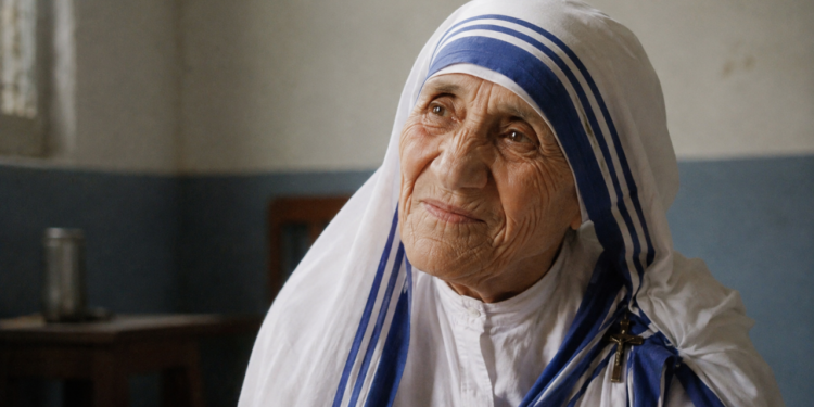 Madre Teresa de Calcutá, freira e vencedora do Prêmio Nobel da Paz: “Onde começa o amor? Em nossa própria casa.”