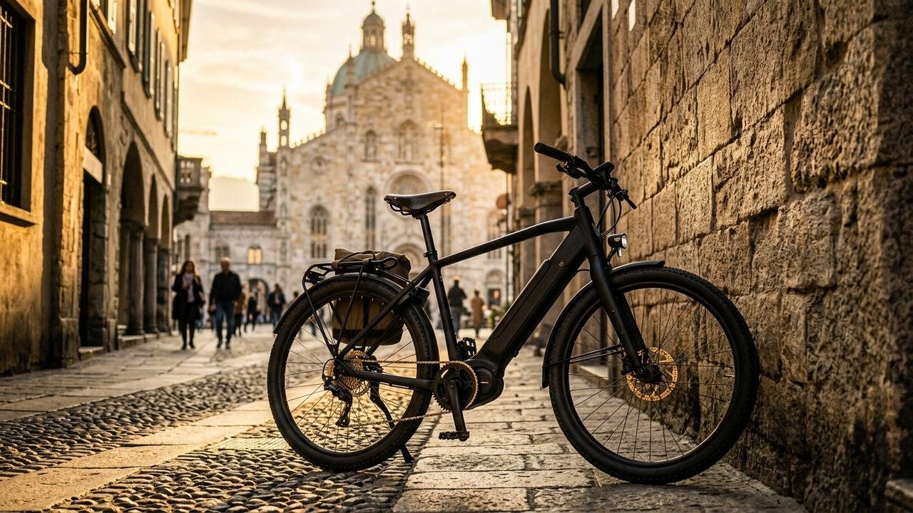 bicicletas em Como