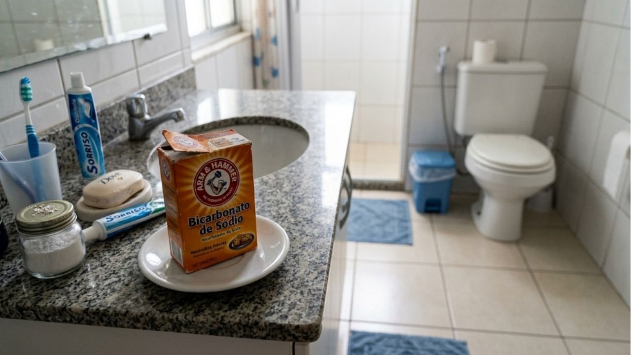 Especialistas recomendam colocar bicarbonato de sódio ao redor do vaso sanitário: entenda para que serve