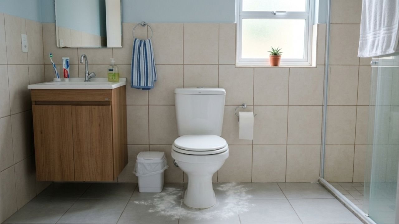 Especialistas recomendam colocar bicarbonato de sódio ao redor do vaso sanitário: entenda para que serve