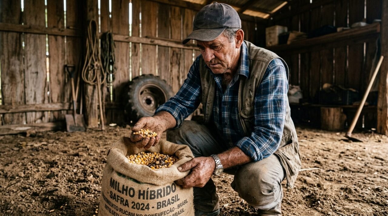 semente de milho baixa germinação