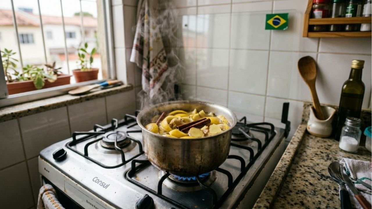 Ferver gengibre, canela e cascas de limão: para que serve e por que é recomendado