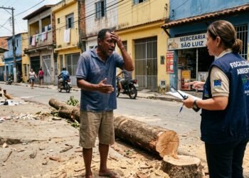 Morador derruba árvore na calçada para aumentar o portão da garagem, recebe multa de R$ 4.500 e enfrenta processo por crime ambiental previsto na Lei 9.605/1998