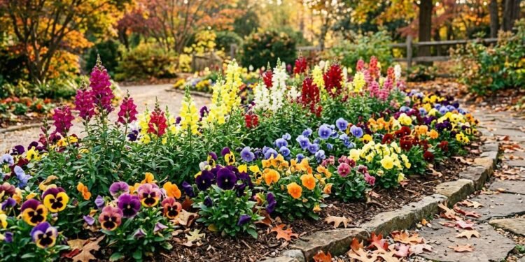 Plantar flores de meia-estação no canteiro: as espécies rústicas que toleram a oscilação térmica e mantêm o jardim florido até o outono