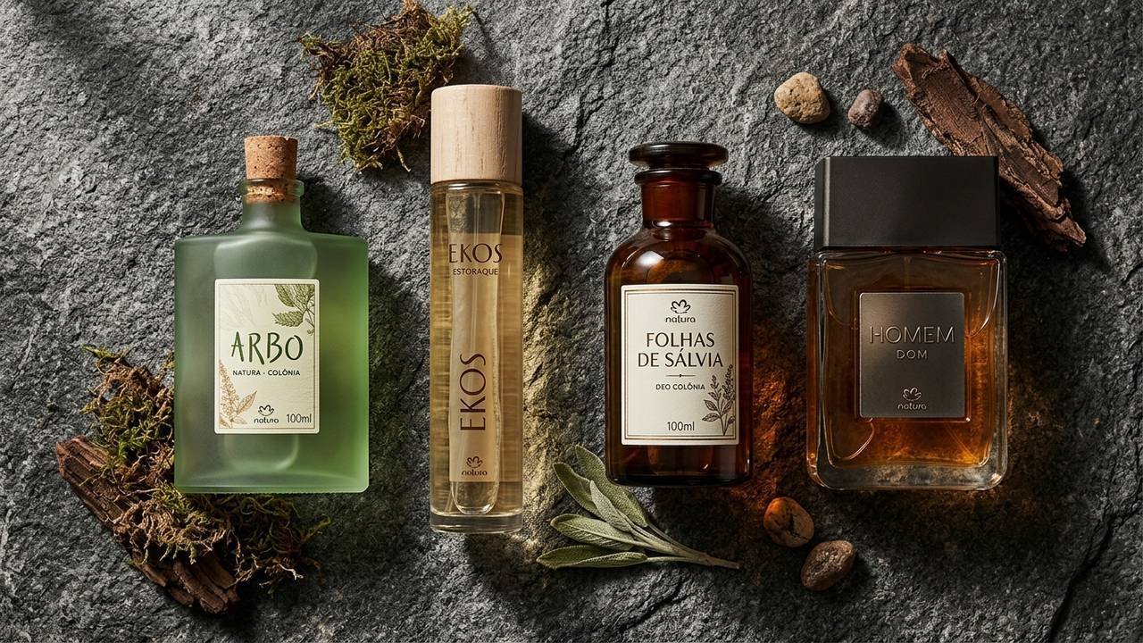 4 perfumes nacionais com cheiro de floresta para você se destacar e não usar os mesmos amadeirados de todo mundo, e o melhor, opções para diferentes bolsos
