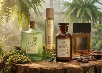 4 perfumes nacionais com cheiro de floresta para você se destacar e não usar os mesmos amadeirados de todo mundo, e o melhor, opções para diferentes bolsos
