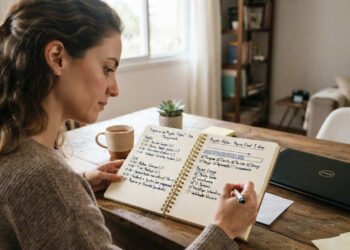8 características de pessoas que sempre fazem listas antes de começar o dia, segundo a psicologia, não é apenas organização