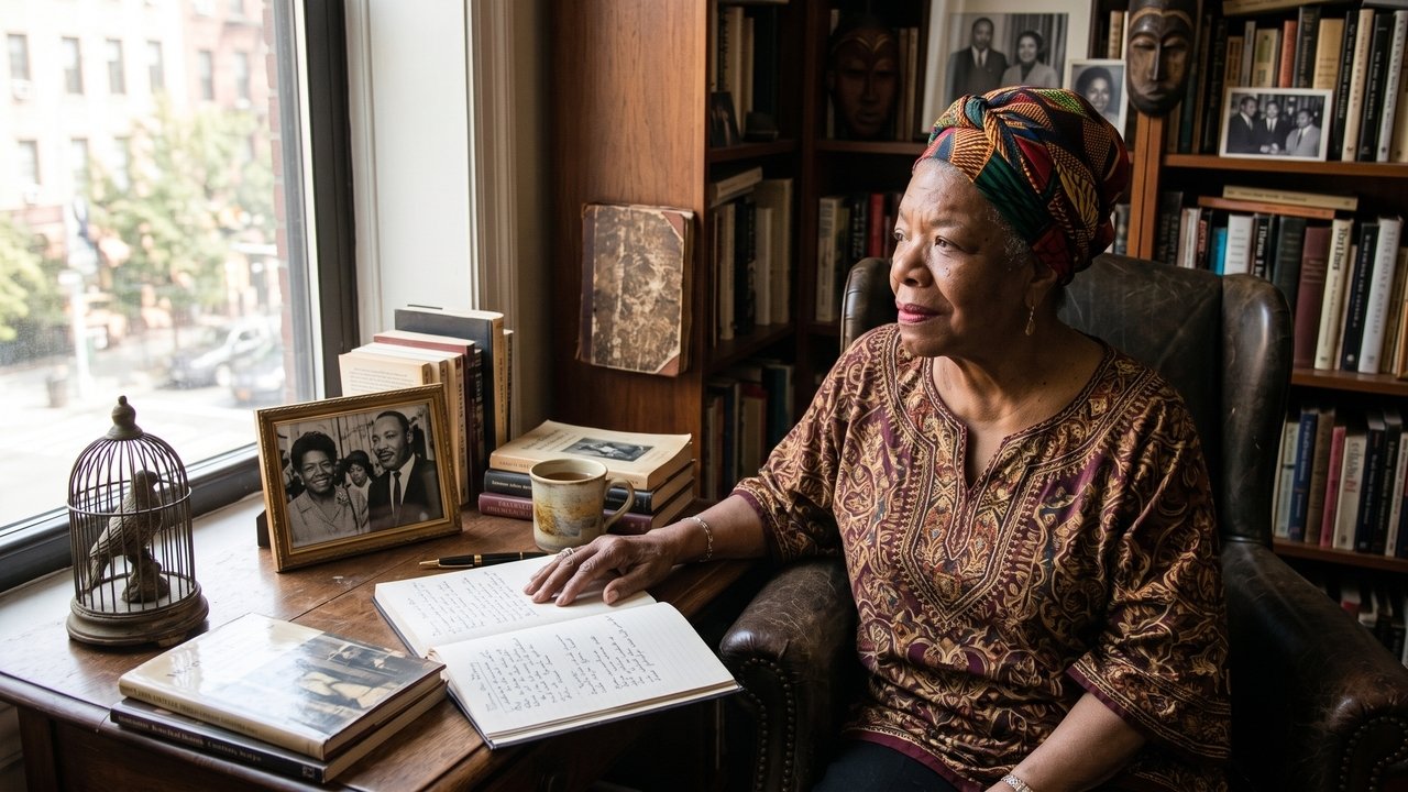 Maya Angelou, escritora e poeta americana: “A coragem é a mais importante de todas as virtudes, porque sem ela nenhuma outra pode ser praticada com constância.”