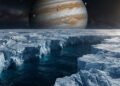 Europa chama atenção por guardar um oceano profundo aquecido por Júpiter