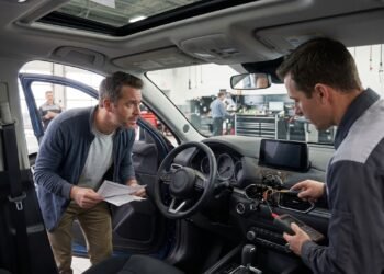 Cliente compra carro zero quilômetro, decide instalar teto solar e kit multimídia em uma oficina paralela não homologada para economizar R$ 3 mil e perde a garantia total de fábrica quando o painel elétrico entra em curto-circuito meses depois.