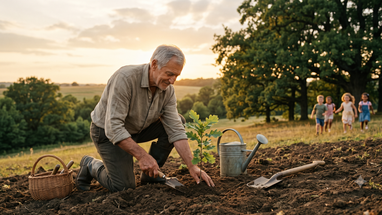 O que significa o antigo provérbio “Quem planta árvores sabendo que nunca descansará à sombra delas entendeu algo sobre a vida”
