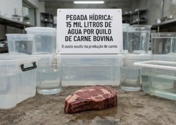 Carne bovina pode exigir milhares de litros de água, pesquisadores explicam o que pesa nessa enorme pegada hídrica