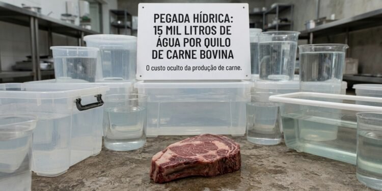 Carne bovina pode exigir milhares de litros de água, pesquisadores explicam o que pesa nessa enorme pegada hídrica