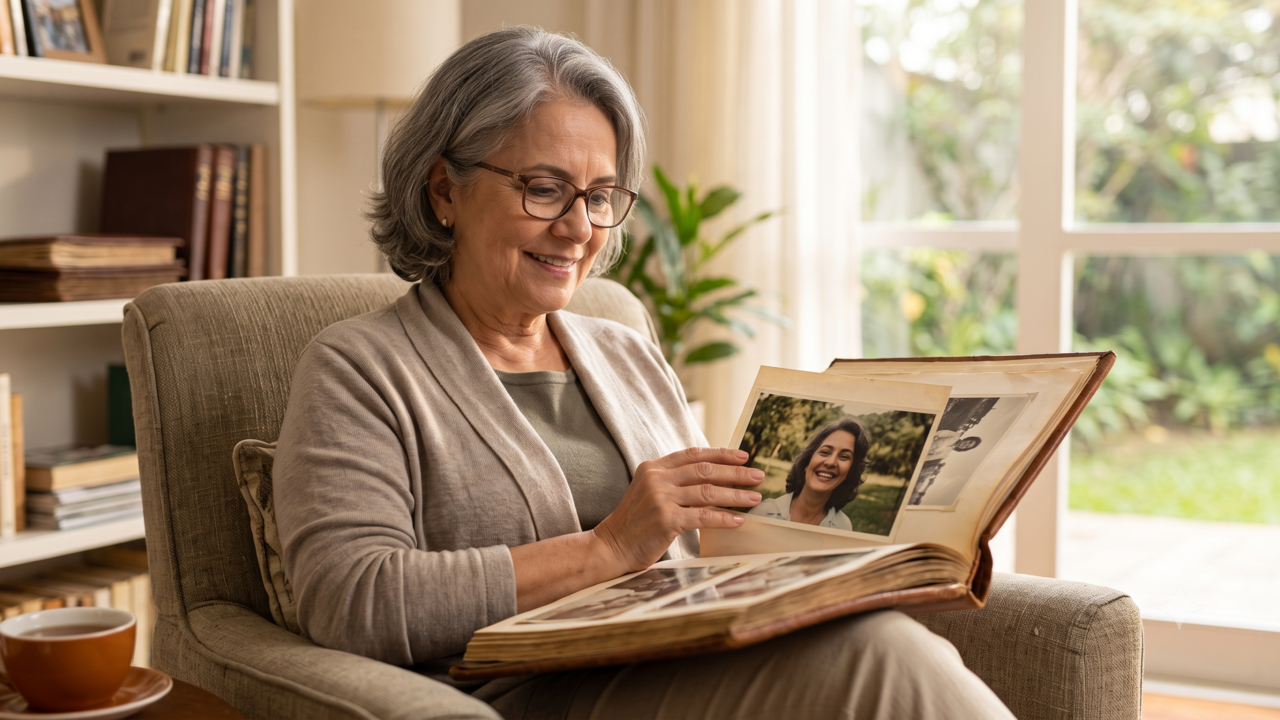 Segundo a psicologia, pessoas que reveem fotos antigas não fazem isso apenas por saudade — elas também reforçam a própria identidade