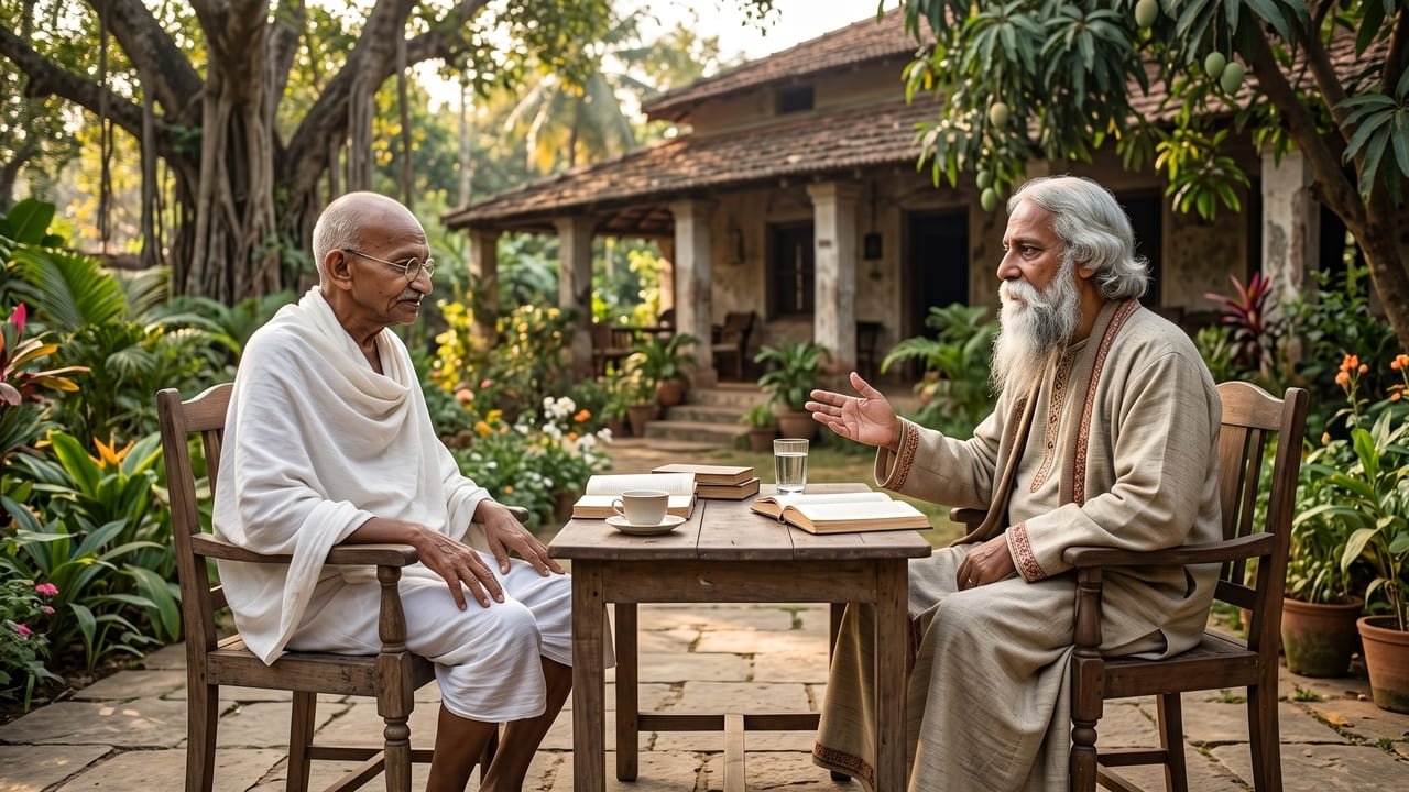 Mahatma Gandhi, pensador hindu, sobre amizade: "Não se trata de concordar em tudo, mas de respeitar uns aos outros mesmo quando pensamos de forma diferente."