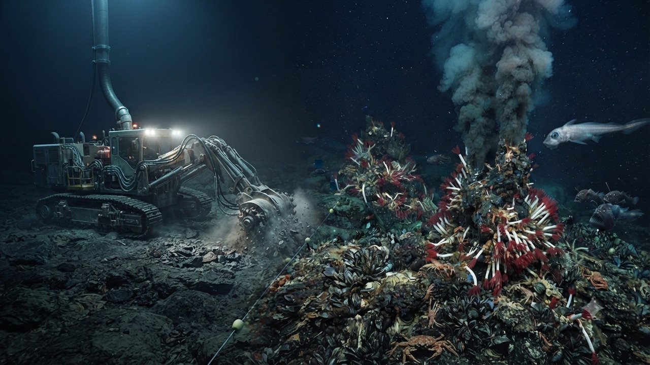 fundo do oceano Pacífico