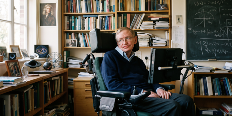 Citação do dia de Stephen Hawking: “Pessoas calmas e silenciosas são as que têm as mentes mais fortes.”