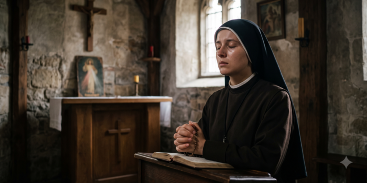 Santa Faustina nos ensina que, às vezes, continuar confiando sem respostas é uma forma profunda de oração
