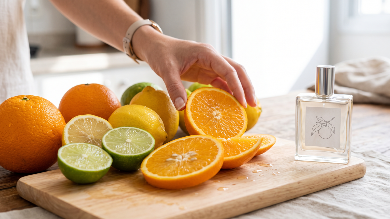 4 perfumes nacionais cítricos para você chamar atenção pelo frescor e não ficar com cheiro de colônia comum; e o melhor, fragrâncias que cabem no bolso
