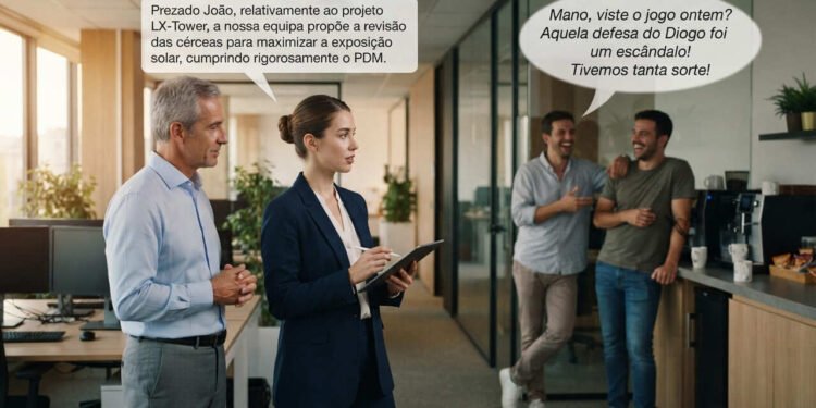 A psicologia diz que pessoas que mudam as palavras dependendo de com quem falam podem estar ajustando a distância social