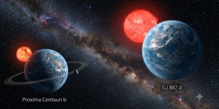 Dois mundos perto do Sistema Solar ajudam cientistas a investigar a busca por vida no espaço