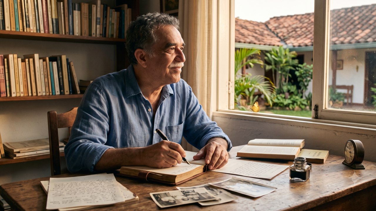 Frase do dia de Gabriel García Márquez: “A vida não é a que a gente viveu, mas a que a gente recorda”