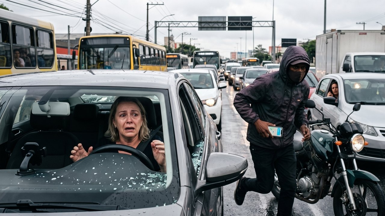 Cliente sofre assalto e tem o celular levado enquanto a tela estava desbloqueada no trânsito. Os criminosos contraem empréstimos altíssimos no aplicativo do banco em questão de minutos e esvaziam a conta. A Justiça determina a anulação dos contratos e o estorno de todo o dinheiro, apontando que o sistema antifraude do banco falhou ao não bloquear operações financeiras totalmente atípicas.
