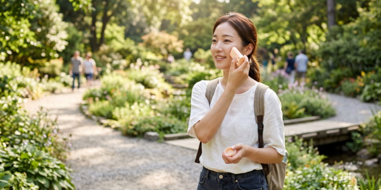 O protetor solar em bastão cosmético coreano que varre a audiência e é perfeito para reaplicar o SPF em qualquer lugar