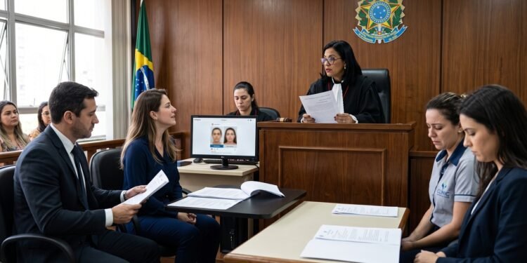 Clínica de estética utiliza foto de paciente de "antes e depois" de procedimento de R$ 1.800 em anúncio pago de rede social sem termo assinado de autorização de imagem; paciente descobre ao ser abordada por conhecidos e ajuíza ação com base no Artigo 20 do Código Civil e na LGPD, obtendo indenização de R$ 25 mil por danos morais e obrigação de retirar os anúncios sob pena de multa diária.