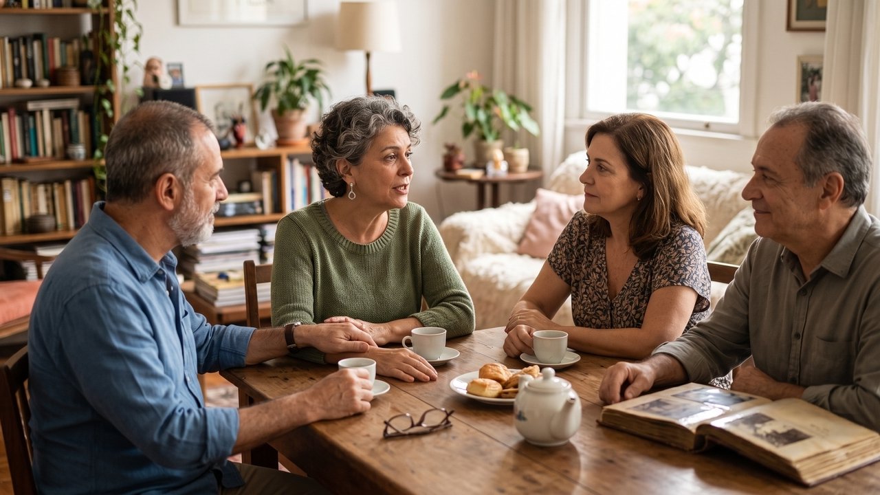 A psicologia descobriu que pessoas entre 52 e 67 anos tendem a preferir encontros com poucos amigos em vez de grandes eventos sociais, algo que muda conforme as prioridades afetivas ficam mais seletivas