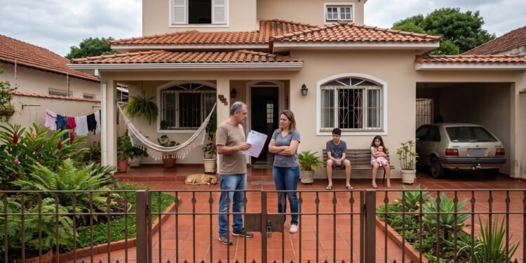 Um irmão e sua família ficaram sozinhos no imóvel herdado dos pais e criaram empecilhos à venda; o TJSP fixou aluguel de R$ 5,5 mil e mandou pagar 1/5, ou R$ 1,1 mil