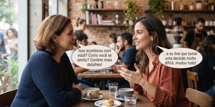 Pessoas que fazem muitas perguntas durante uma conversa costumam possuir esta qualidade social valiosa, segundo a psicologia
