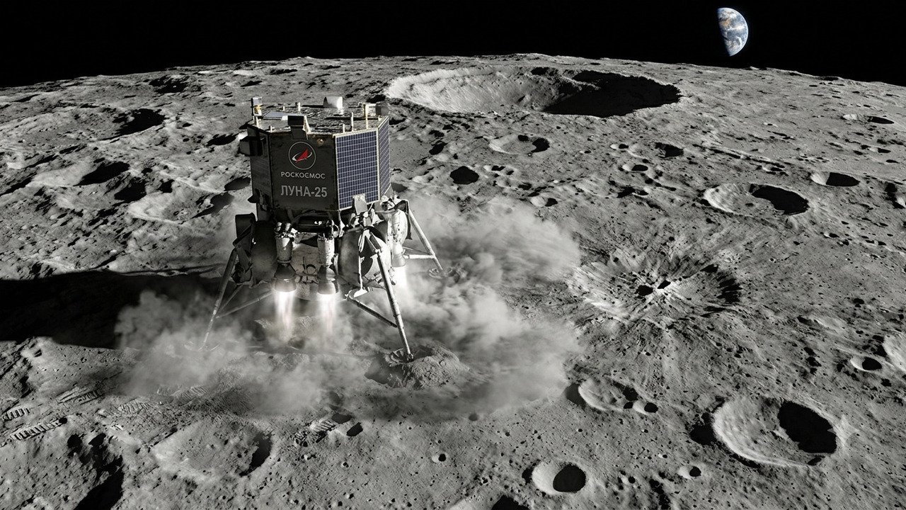 estação lunar de Rússia e China