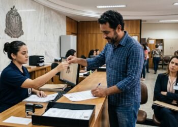 Inquilino desocupa imóvel após 3 anos de locação e imobiliária exige pintura com tinta premium específica não prevista no laudo de vistoria inicial; locatário deposita as chaves em juízo e juiz afasta a exigência abusiva, limitando a obrigação apenas à devolução no estado original de conservação.