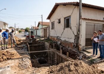 Escavações para tubulões deslocaram terra e abalaram a casa vizinha; sem estudo de viabilidade nem indicação de responsáveis técnicos, o casal foi condenado a pagar R$ 62.488,32 por danos materiais e R$ 5 mil por danos morais