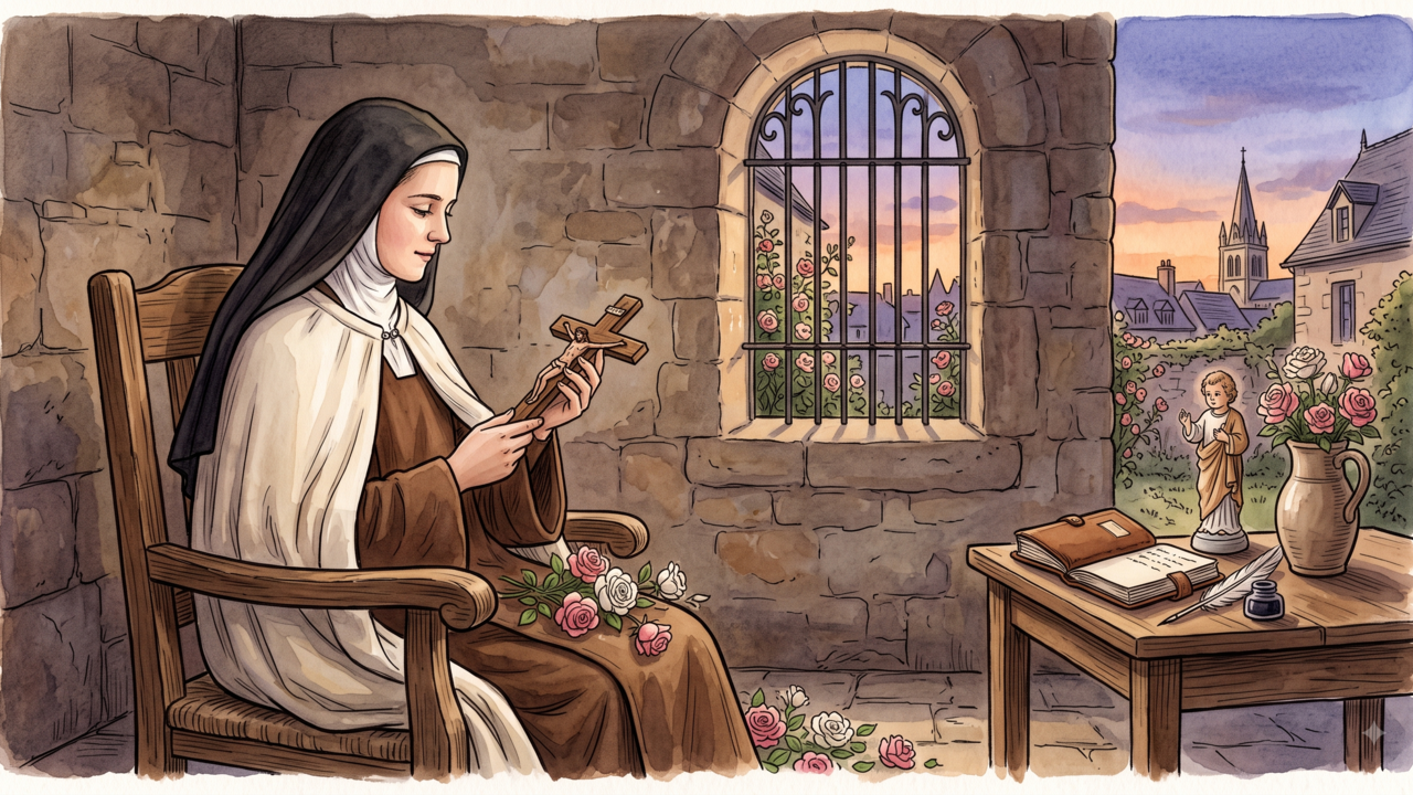 Santa Teresinha do Menino Jesus nos ensina que, “às vezes, não sentir nada na oração é uma forma de continuar acreditando sem depender de consolo”
