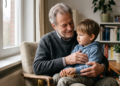 A psicologia diz que homens mais afetuosos com os netos do que foram com os próprios filhos estão recebendo algo que sua geração raramente permitiu — a chance de cuidar sem o medo de que ternura e autoridade não possam existir juntas