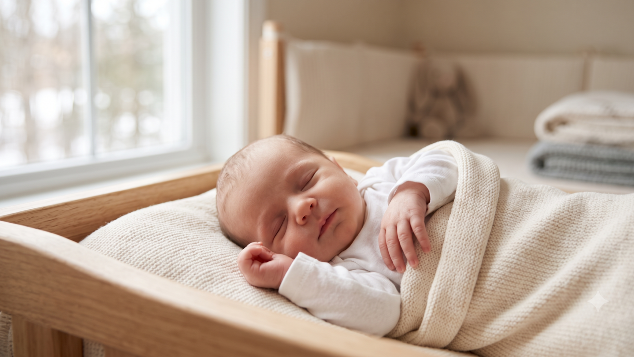 Os bebês mais calmos costumam nascer nesses meses, segundo dados
