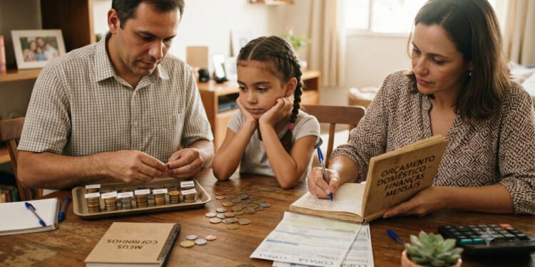 Estudo revela como comportamentos dentro de casa moldam decisões financeiras na vida adulta