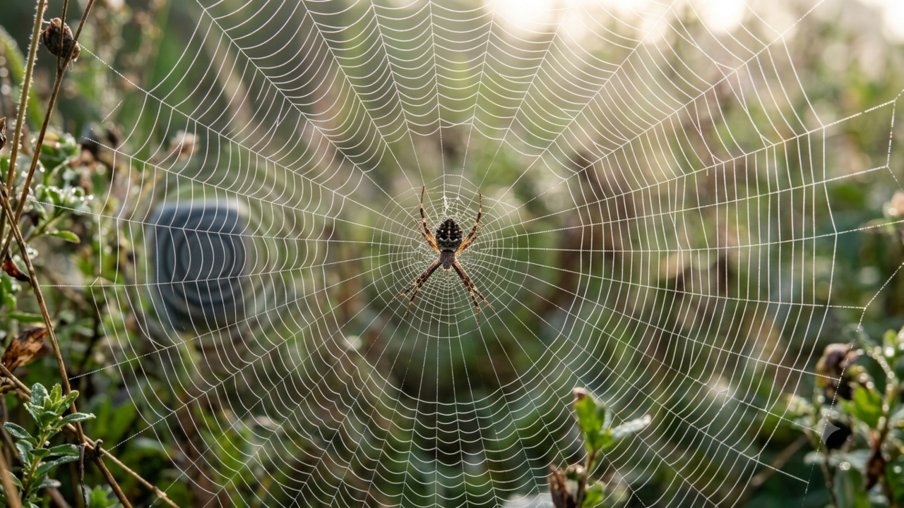 aranhas ouvem pela teia